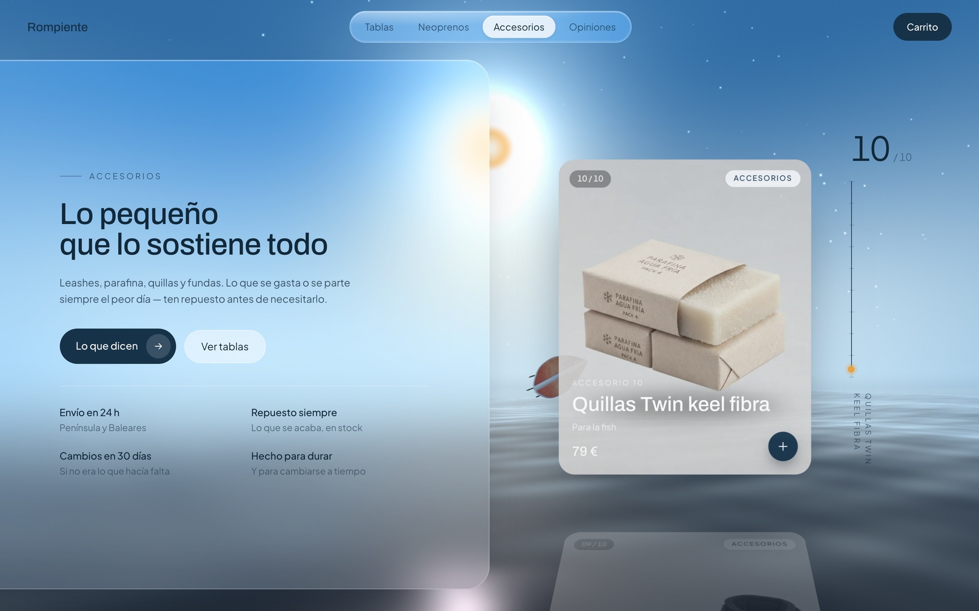 Rompiente — vista del proyecto 4