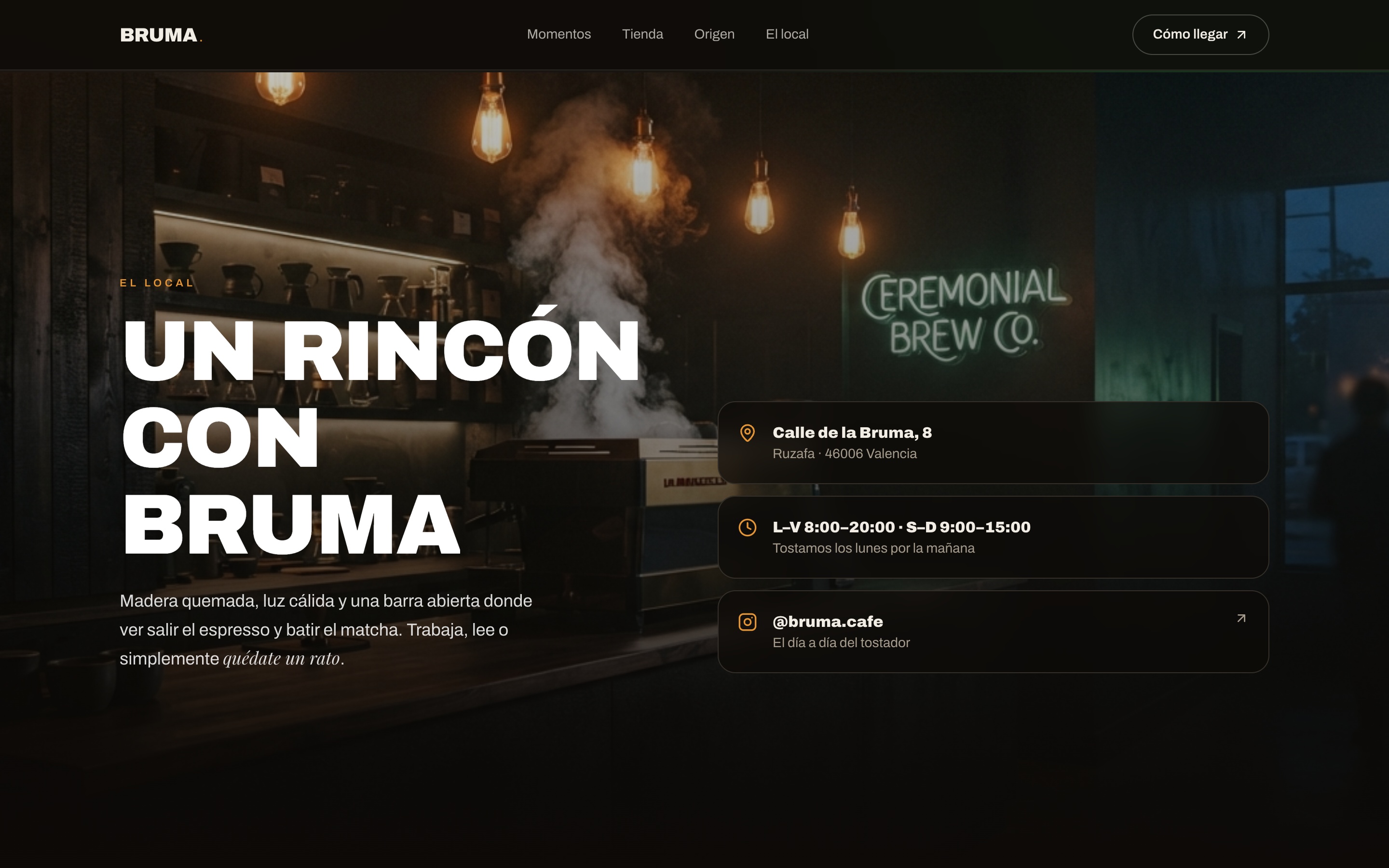 Bruma — vista del proyecto 4