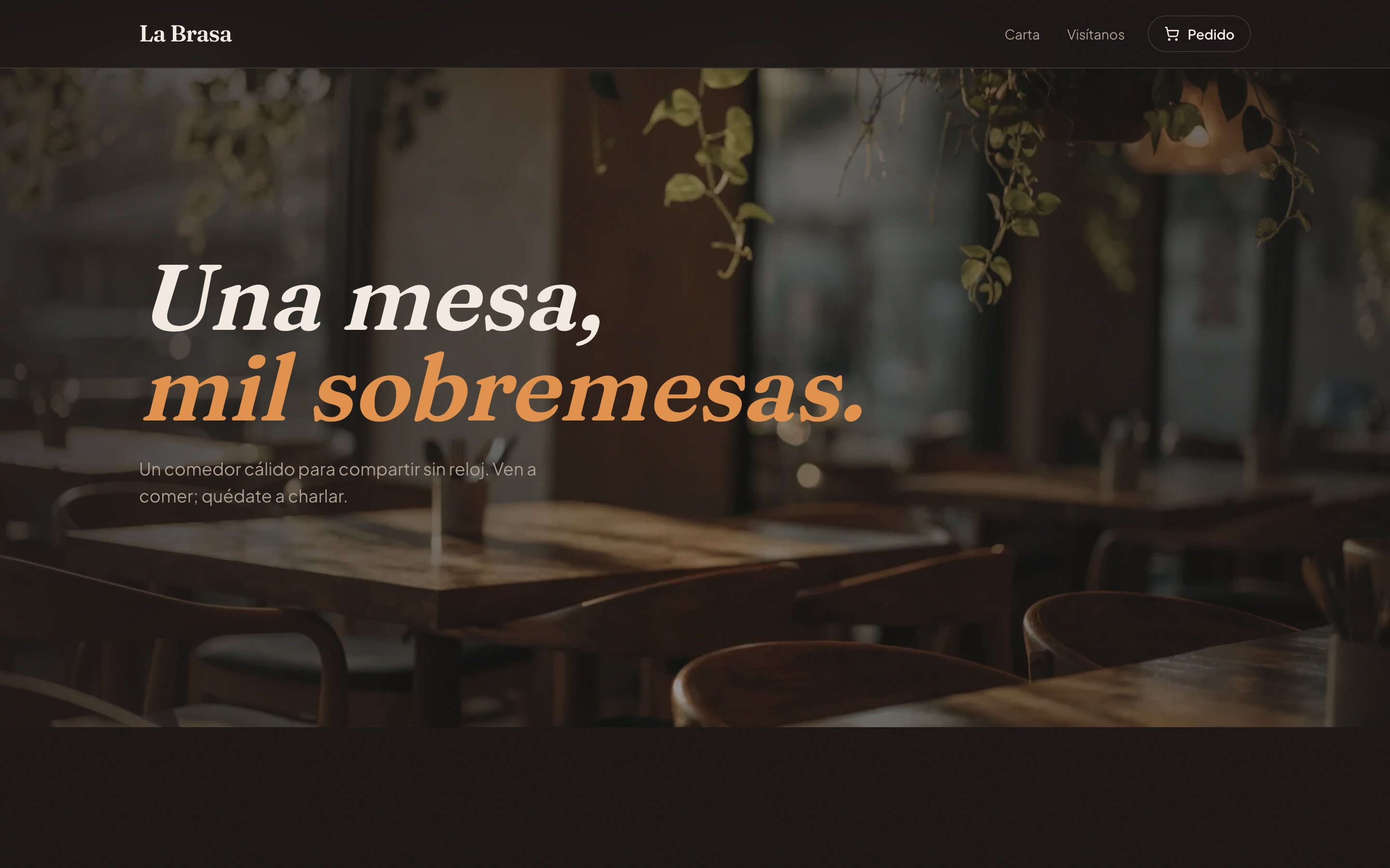 La Brasa — vista del proyecto 3