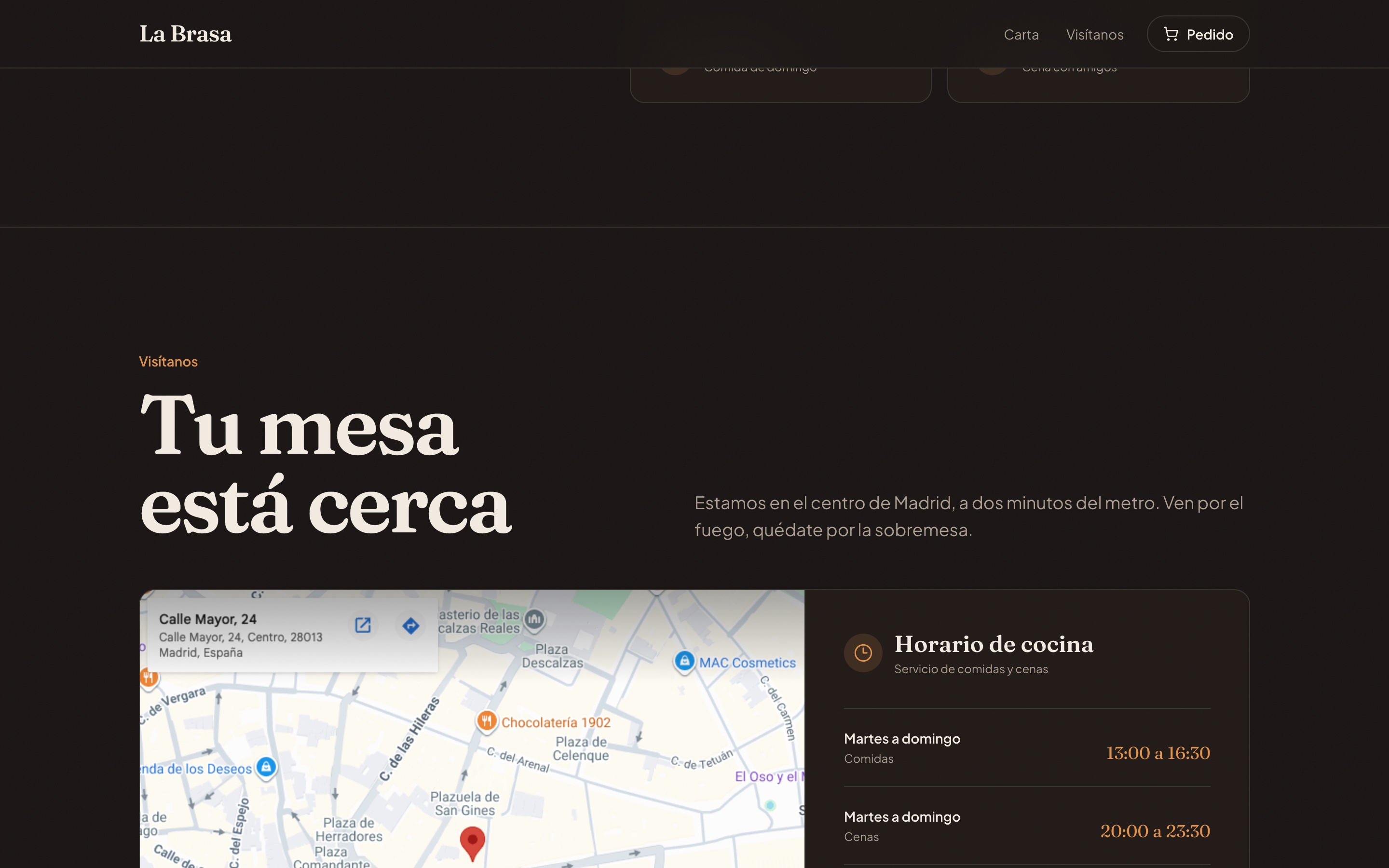 La Brasa — vista del proyecto 4